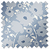 Poppy Field, Dusky Blue - Roller Blind